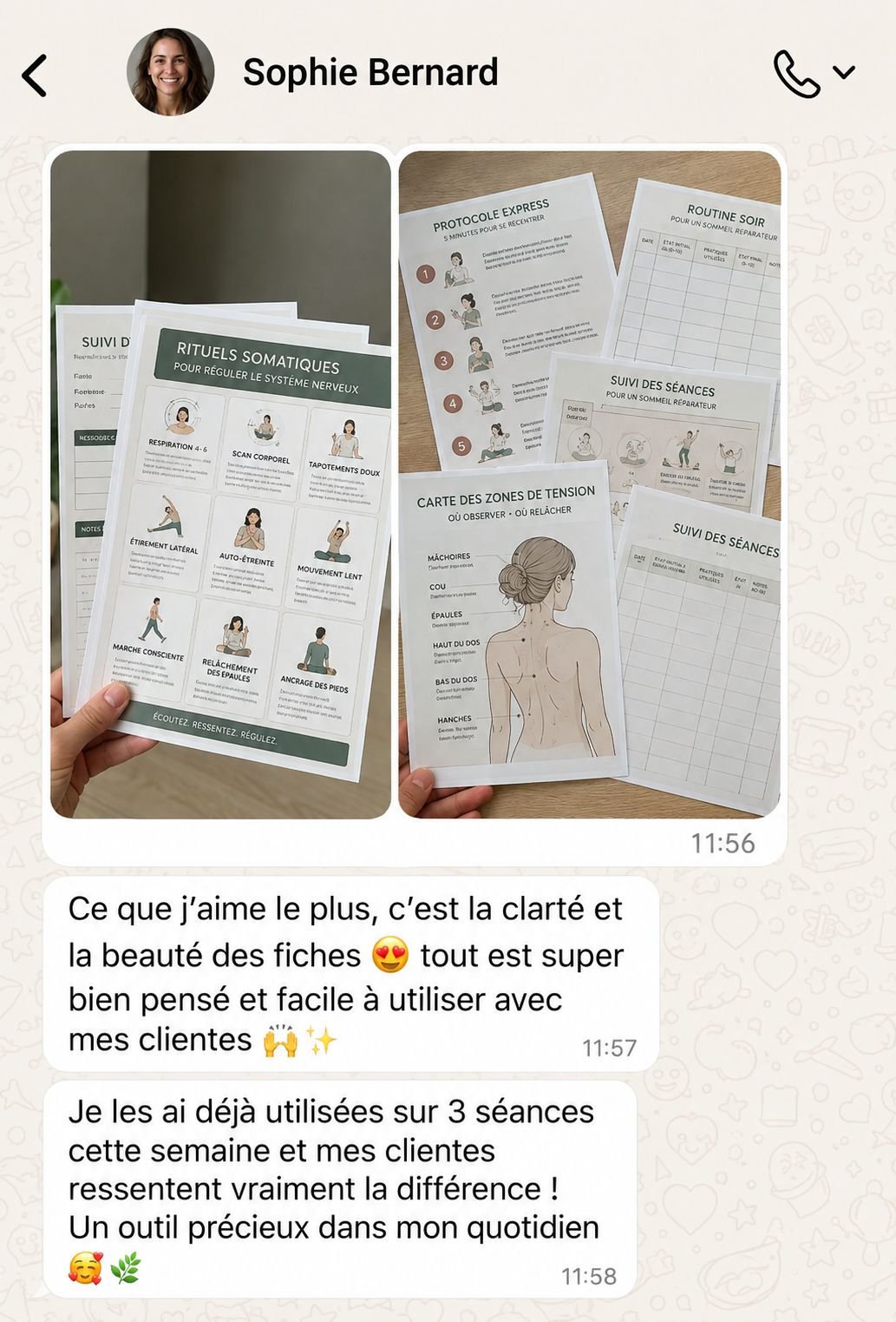 Témoignage — professionnelle